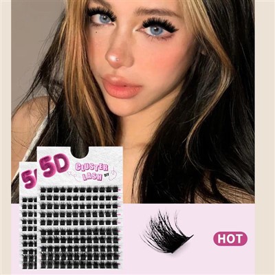 Nadýchané individuální řasy